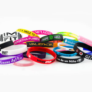 Pulseras de silicona